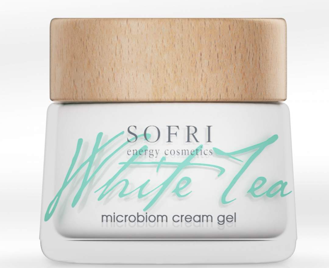 Sofri energy cosmetics - White Tea Microbiom Cream Gel