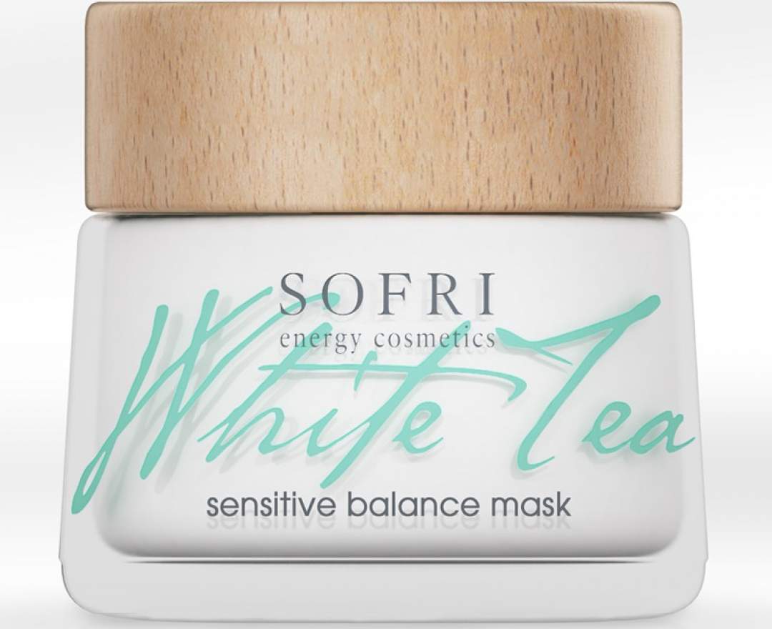 Sofri energy cosmetics White Tea Sensitive Balance Mask