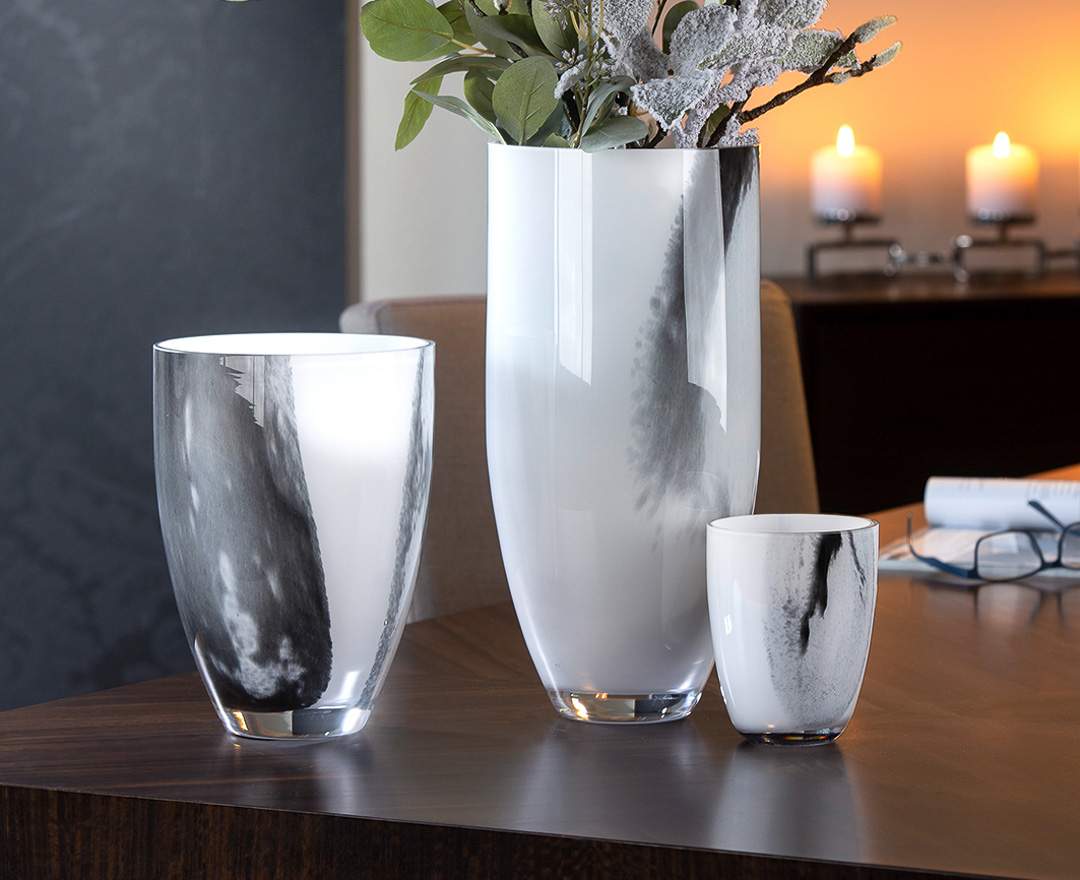 Fink Living VARENNA Vase / Farbglas / mundgeblasen