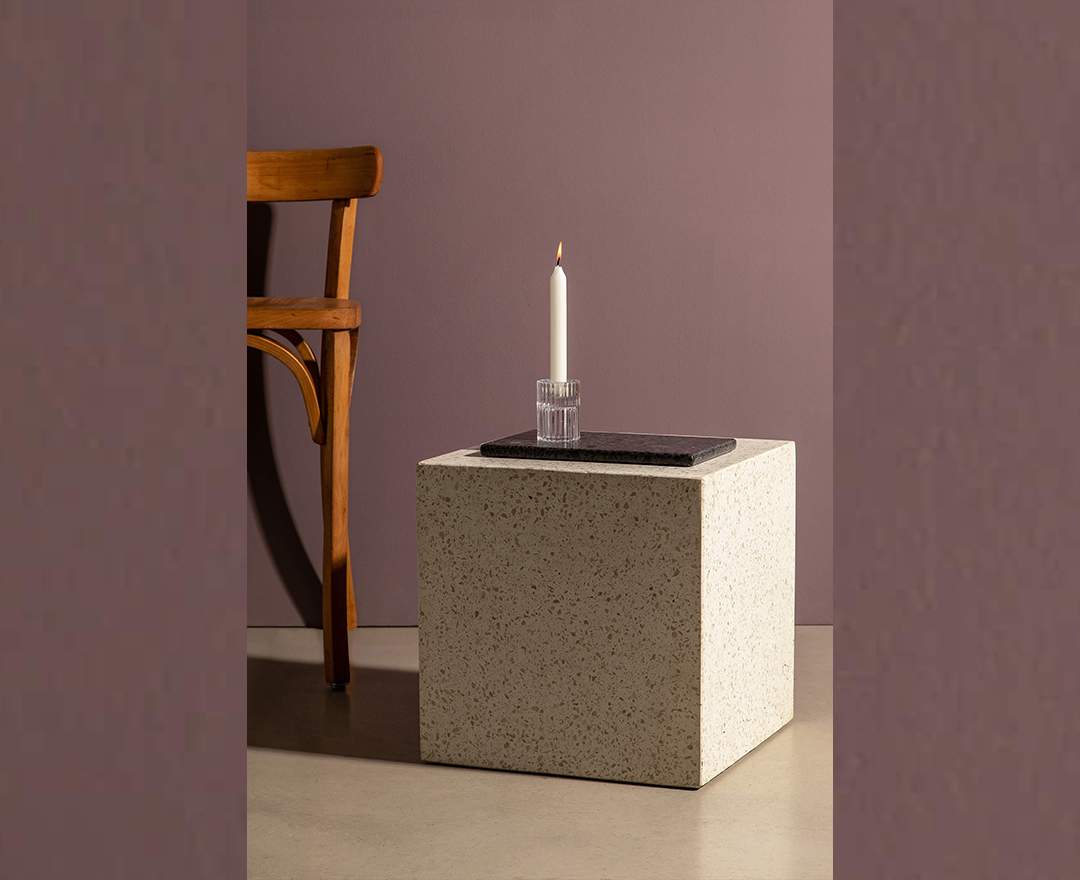 LUIZZO - Terrazzo Beistelltisch Luca