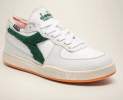 Diadora Heritage - SNEAKER MI BASKET, WHITE/EDEN DIADORA HERITAGE Thumbnail