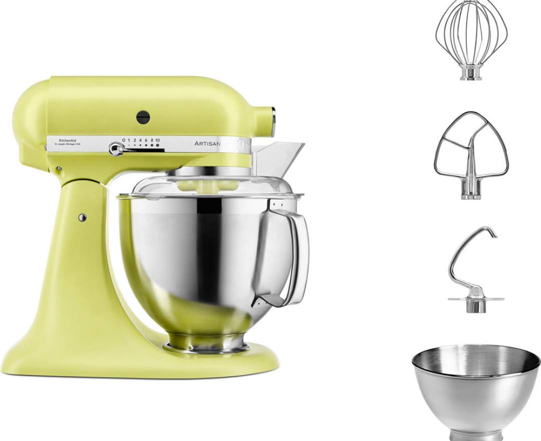 Kitchen Aid Küchenmaschine 4,8 L Artisan 185er incl. Schnitzelwerk oder Fleischwolf