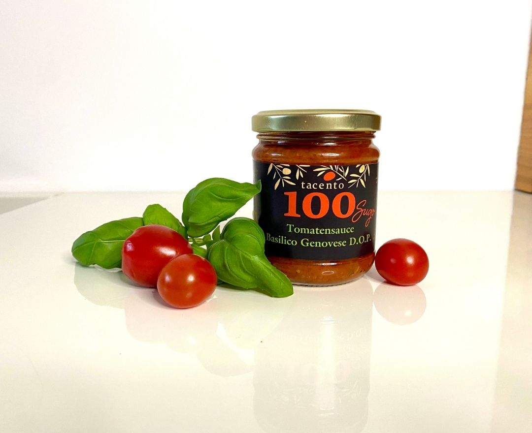 tacento100 - Tomatensauce Basilico Genovese D.O.P