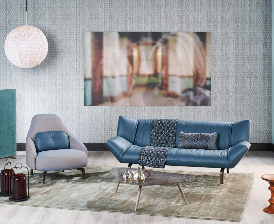 Leolux - Leolux, kleines Designsofa Sofa Devon, Ecksofa