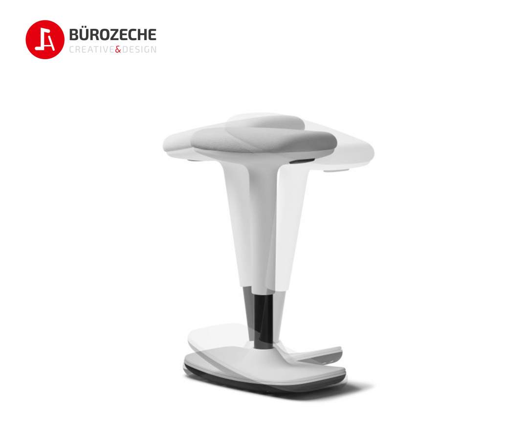 Bürozeche - Bürozeche Steh-/Sitzhocker Skater