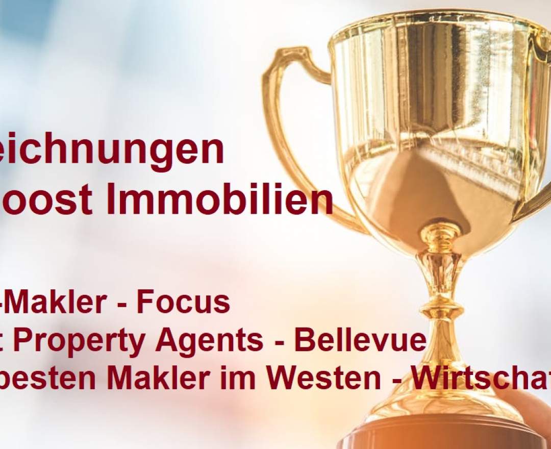 Goost Immobilien - Auszeichnungen