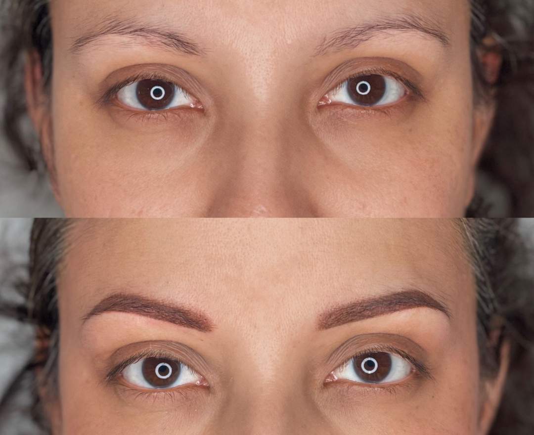 Goldeneye Micropigmentation - AUGENBRAUEN - PUDERSCHATTIERUNG