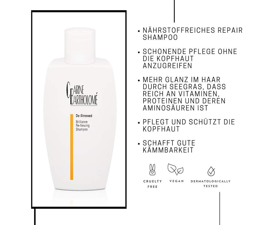 Carine Bartholome - De-Stressed Brilliance Re-Newing Shampoo