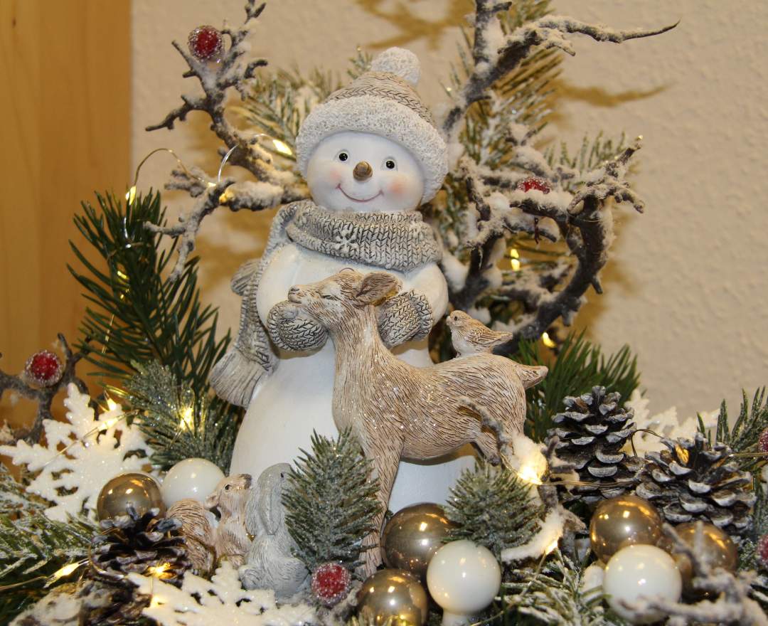 Formano Wintergesteck mit Schneemann