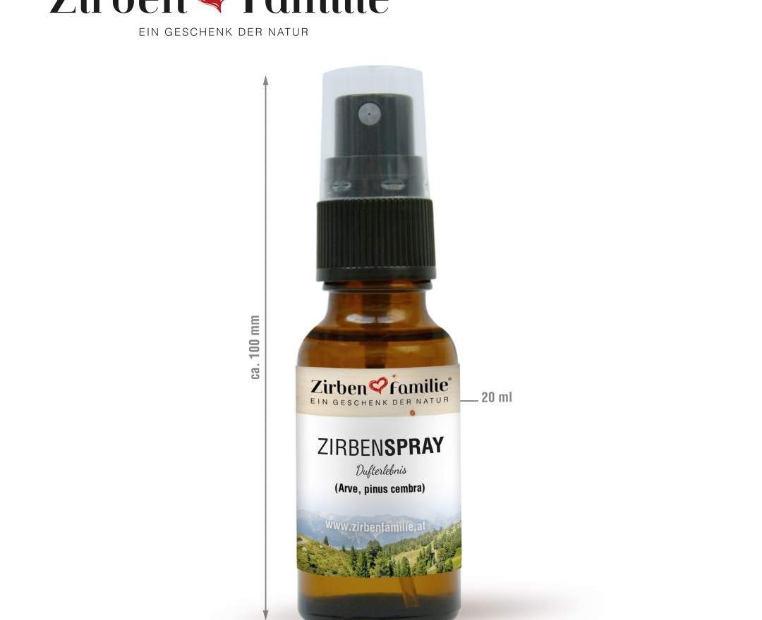 Zirbenfamilie - Zirbenspray 20 ml