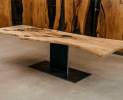 wohnsektion - Baumscheiben Tischplatte aus Esche 283 x 108cm Thumbnail