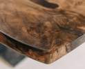 wohnsektion - Baumkanten Tischplatte aus Nussbaum 257 x 118cm Thumbnail