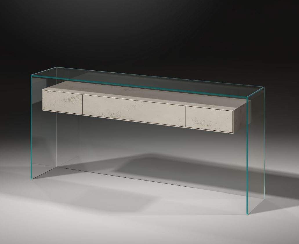 Dreieck Design - FLY Glaskonsole