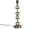 Adamsbro - Tischlampe Lampenständer und Schirm Gebiss Snaffle Bit Equestrian Collection - Messing Thumbnail
