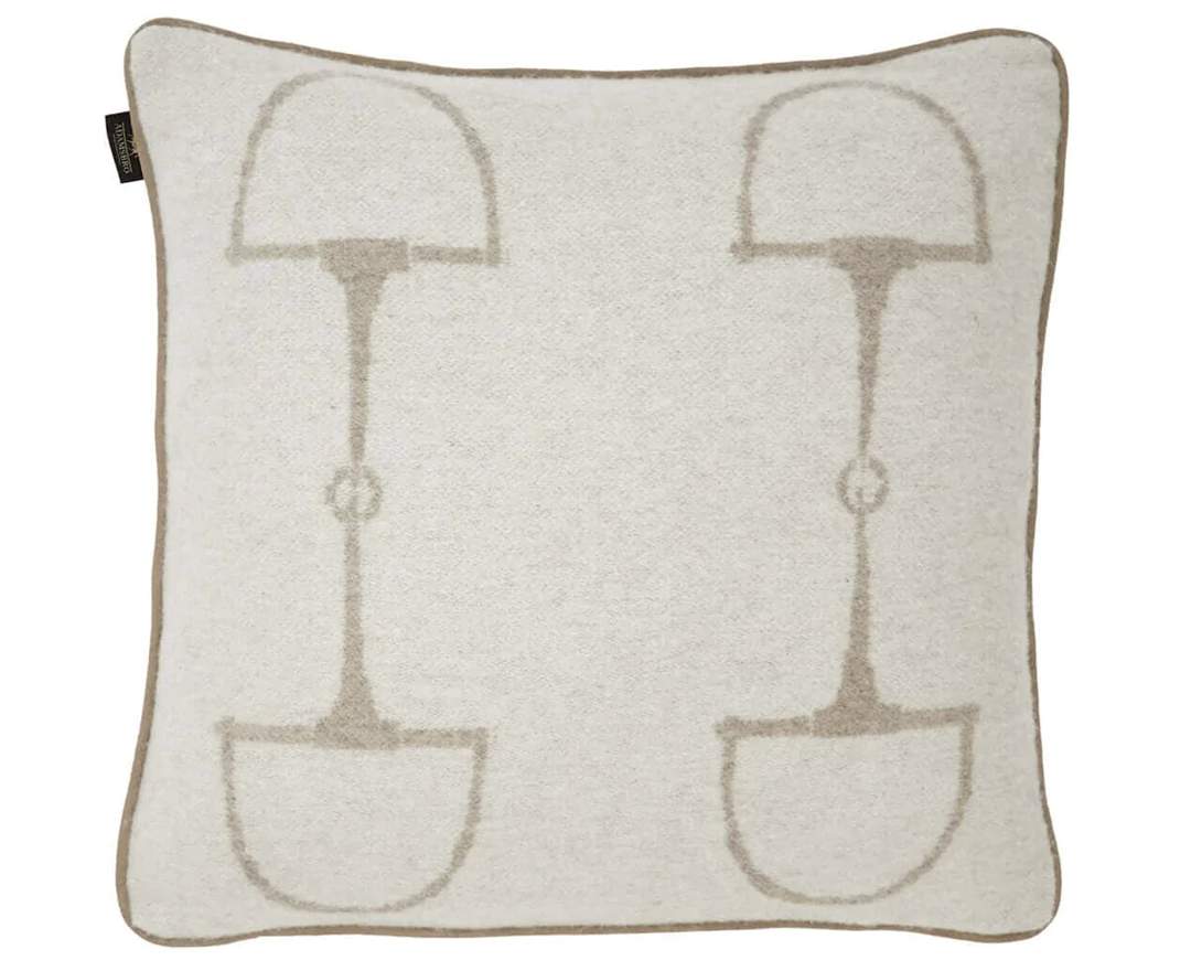 Adamsbro - Kissen Pillow Wolle Kaschmir Klassisch - Beige