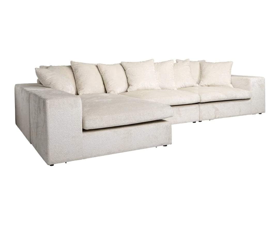 Richmond Interiors Sofa Couch Alcazar 3-seats + lounge left Richmond Interiors Sofa Couch Alcazar 3-seats + lounge left