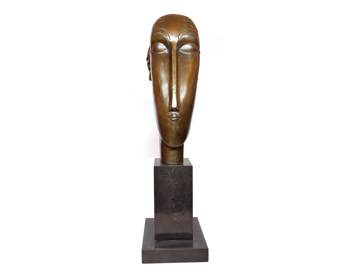 Skulptur Skulptur, Modigliani, Auflage 8/50