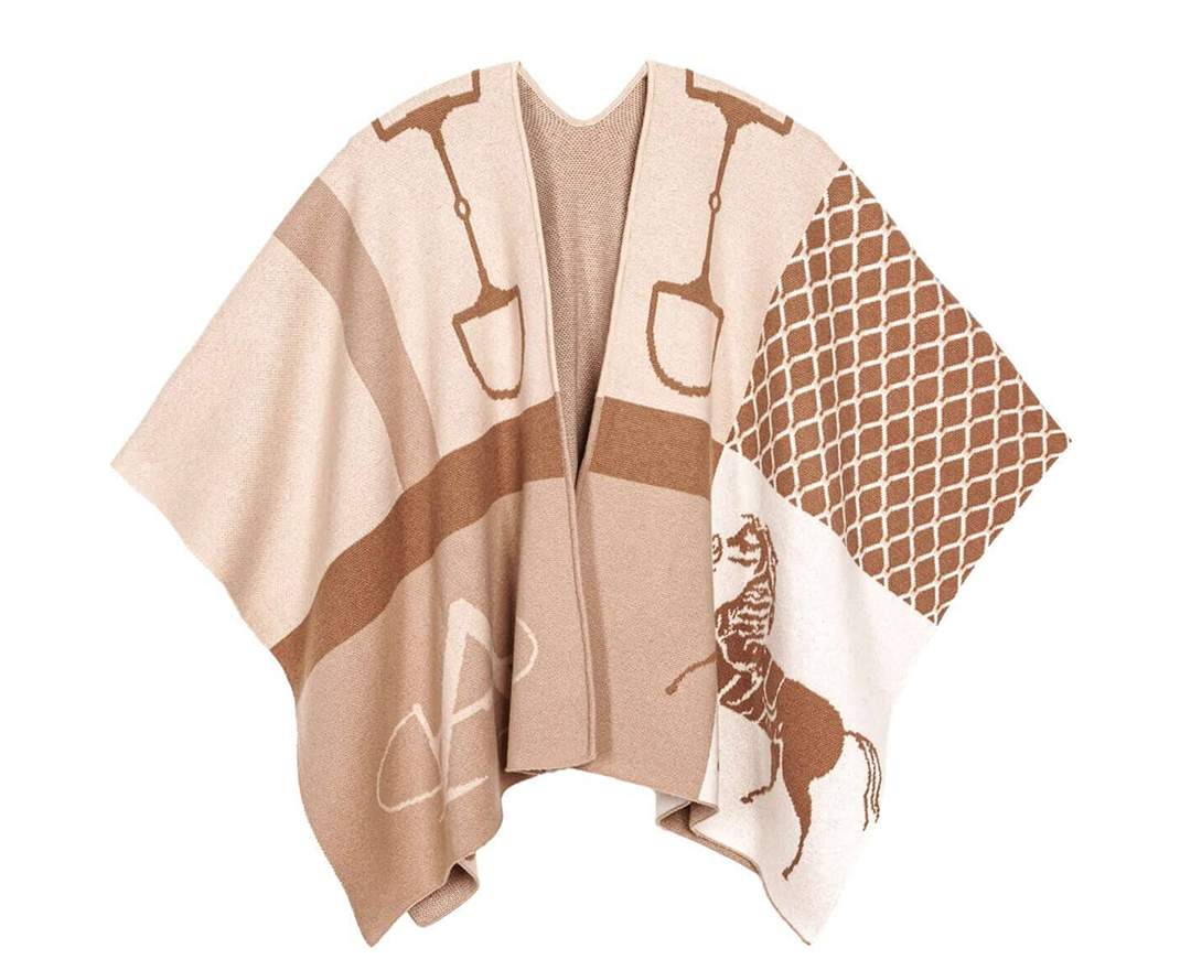 Adamsbro Poncho Kaschmir