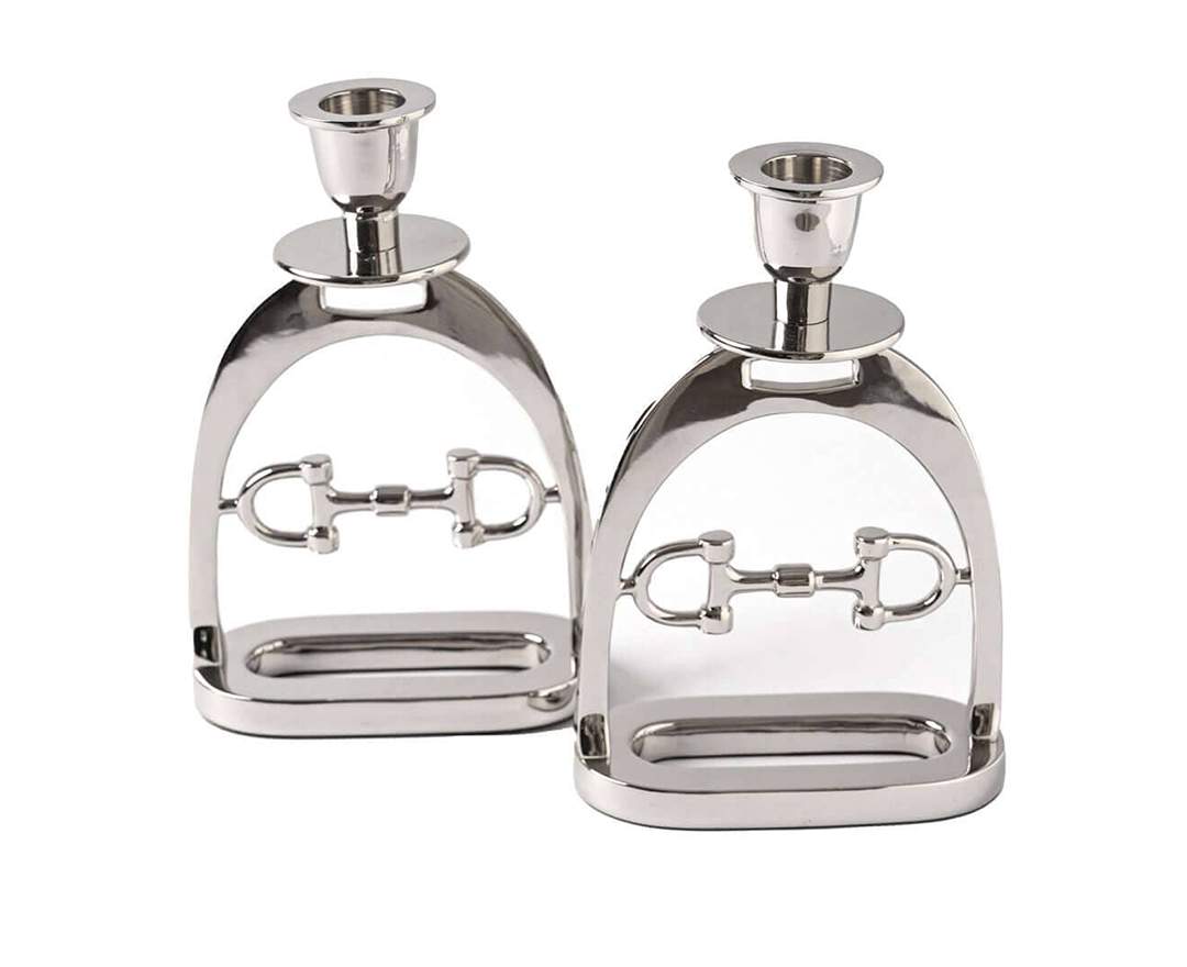 Adamsbro Kerzenständer Steigbügel Candle Snaffle Bit Adamsbro Kerzenständer Steigbügel Candle Snaffle Bit