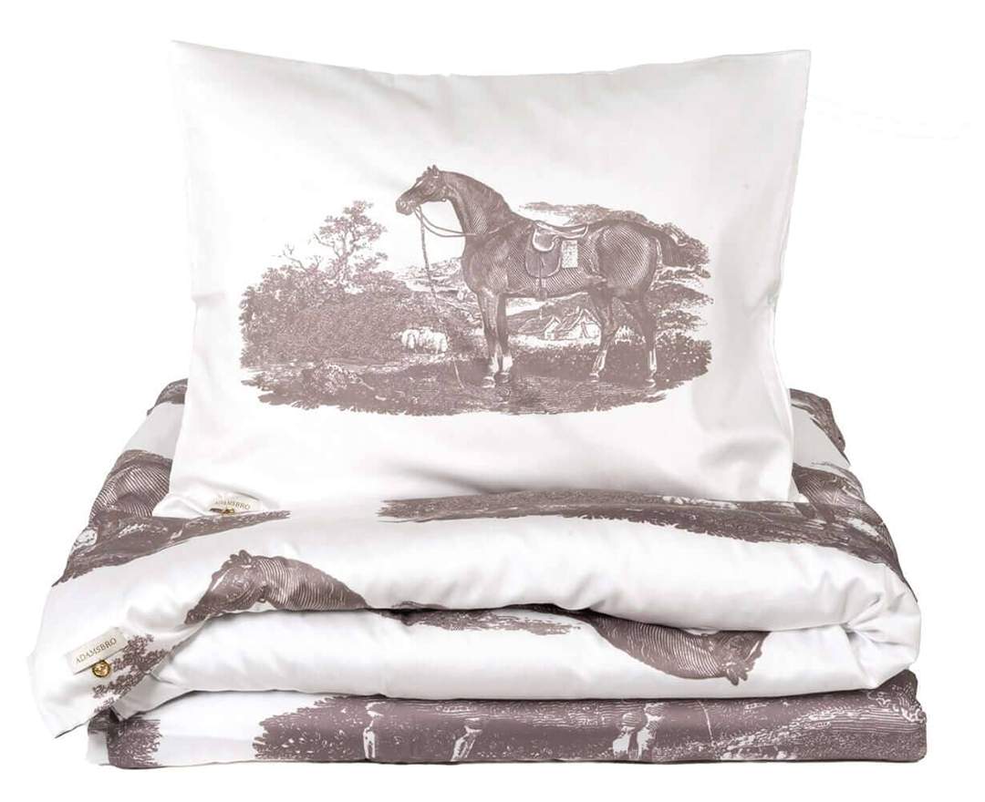 Bettwäsche Bettbezug Baumwollsatin Horse Country - 150x210 | 50x60