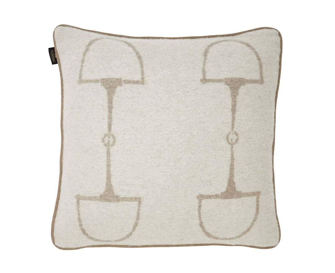 Kissen Pillow Wolle Kaschmir Klassisch - Beige