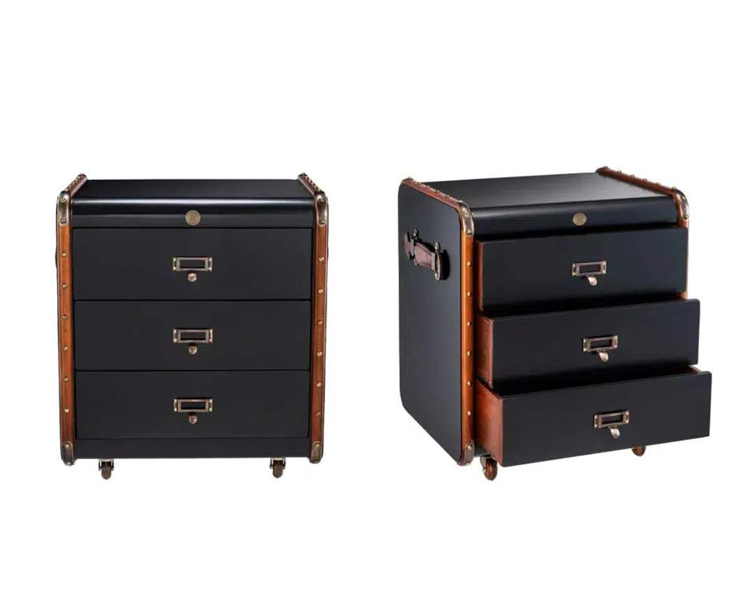 Authentic Models Stateroom Drawers Small Beistelltisch Authentic Models Stateroom Drawers Small Beistelltisch