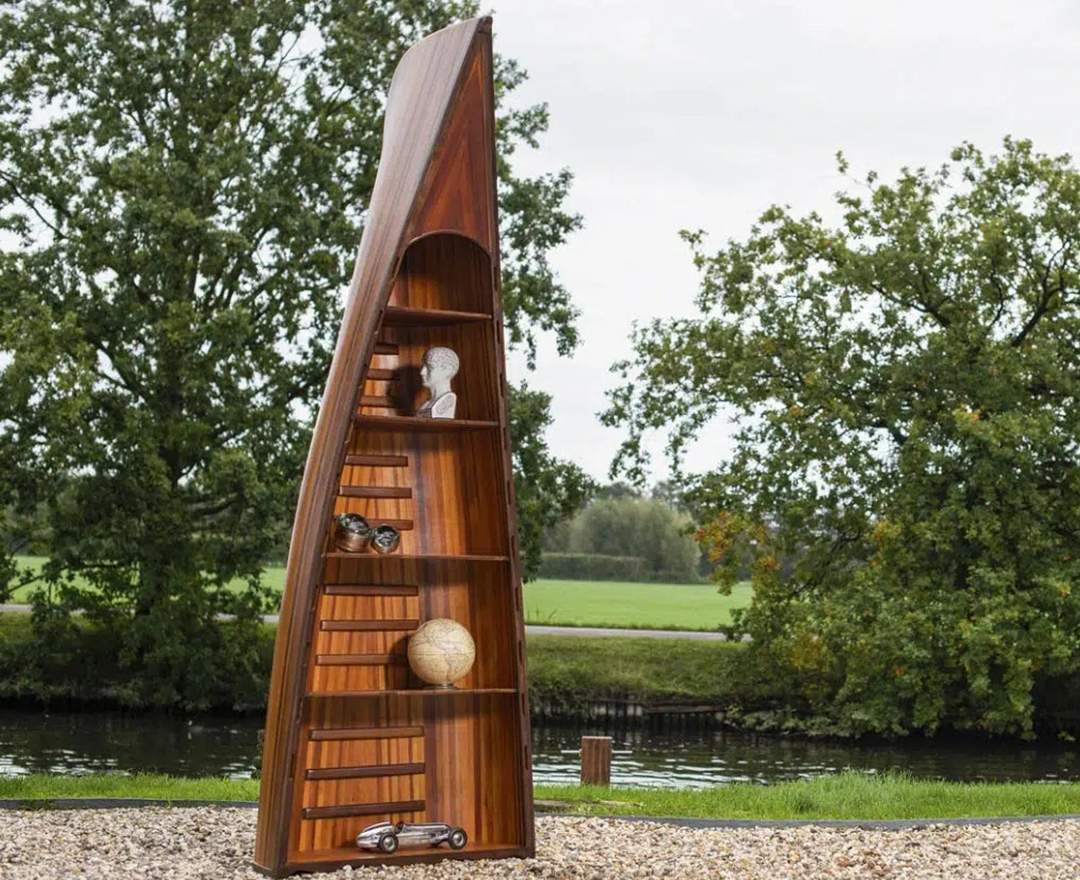 Canoe Bookshelf Bücherregal Authentic Models STILPUNKTE