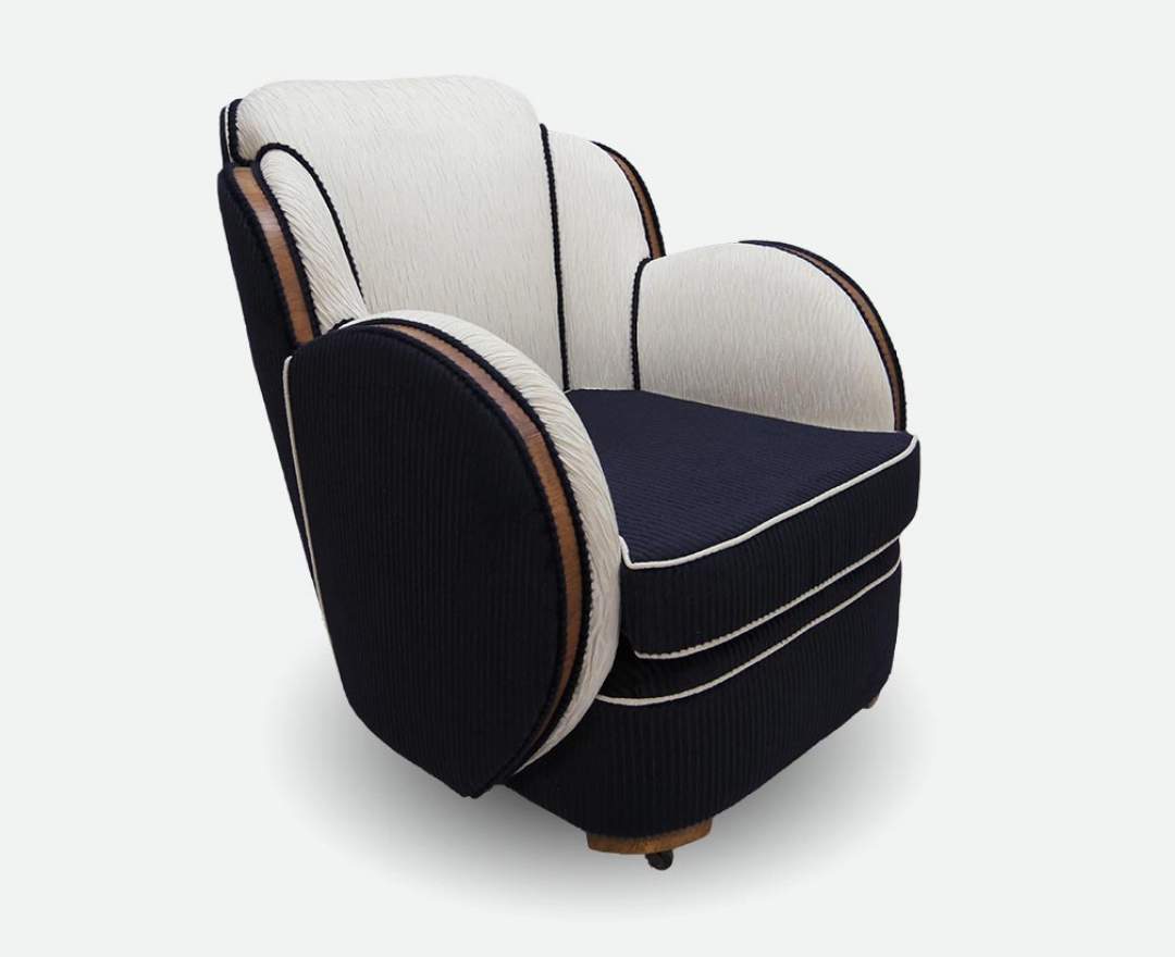 Art Deco Sessel „Marlene“