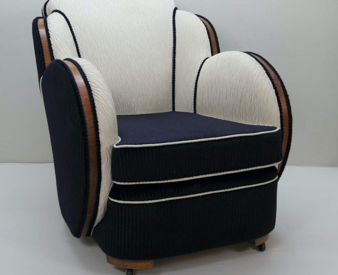 Art Deco Sessel „Marlene“