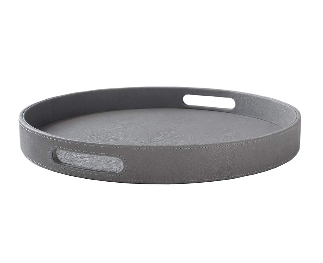 Mojoo MOJOO STING Tablett rund 40cm, Fb. Antracite Mojoo MOJOO STING Tablett rund 40cm, Fb. Antracite