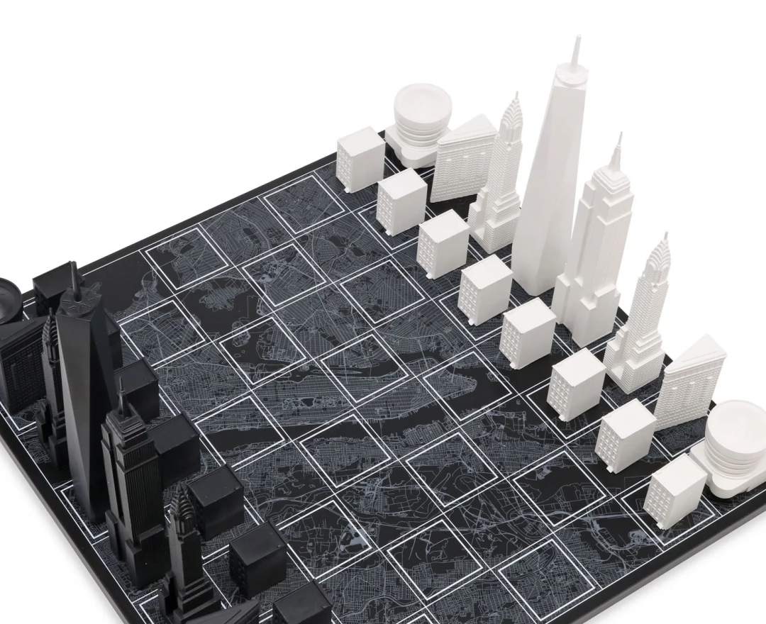 Skyline Chess - The New York Chess Acrylic Edition