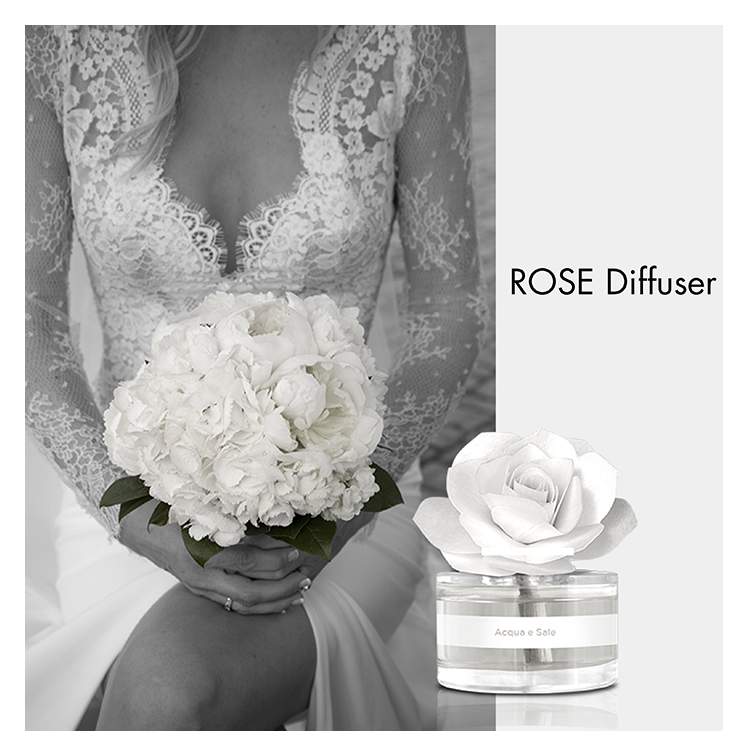 Muha - Rose Diffusor Holz & Tee