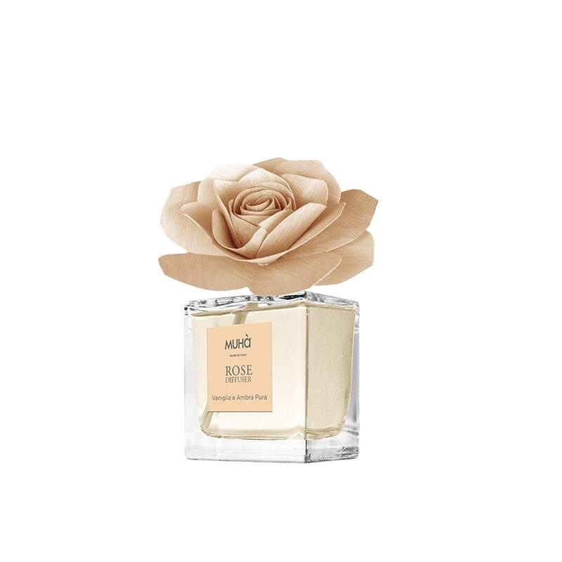 Muha - Rose Diffusor Vanille & Pure Amber