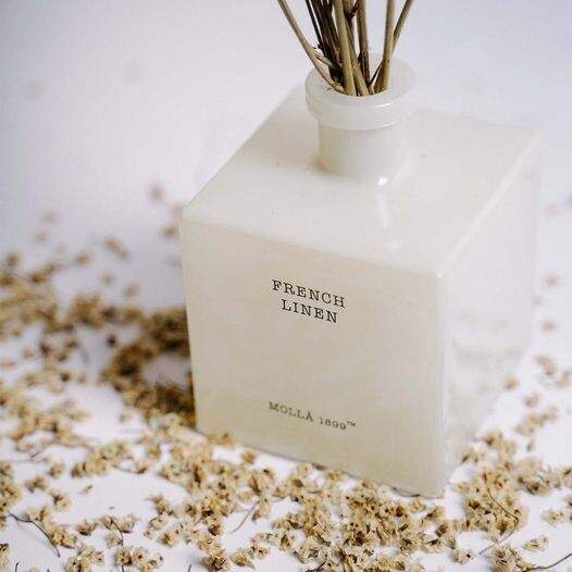 Cereria Molla Premium Reed Diffuser French Linen