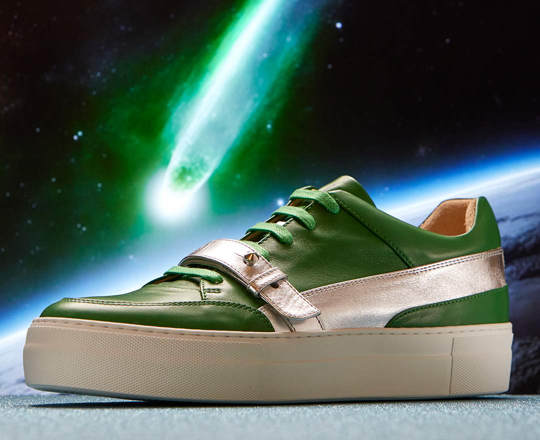 Nomen Nominandum K14 Low Top Green Silver Haze