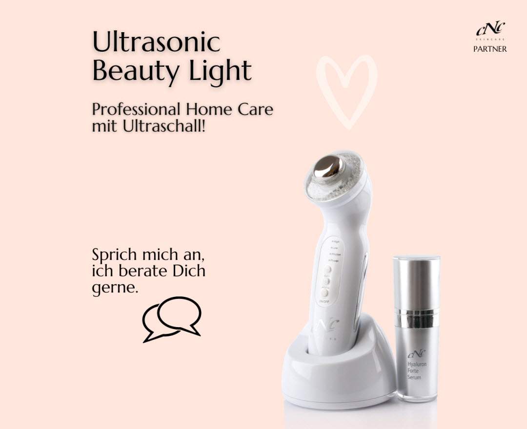 CNC Cosmetics Hand-Ultraschallgerät CNC Ultrasonic Beauty Light