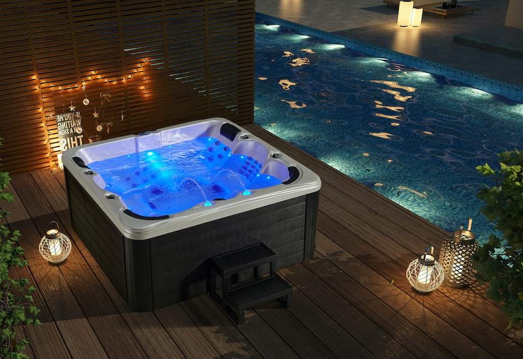 SPAVIDA® Outdoor Whirlpool Malibu Eco Balboa® System