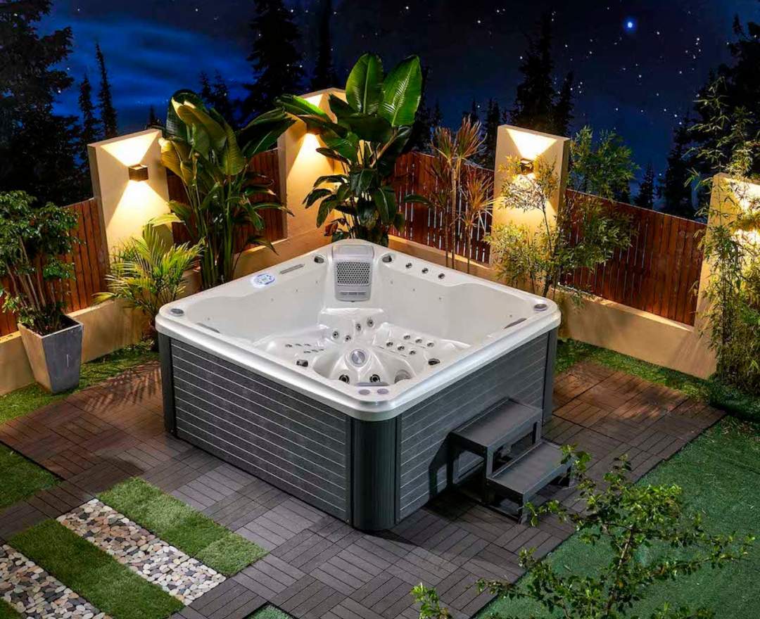 SPAVIDA® Outdoor Whirlpool London Eco Balboa® System