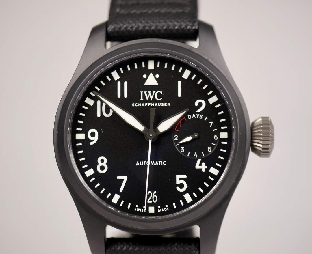IWC Schaffhausen IWC Big Pilot Top Gun 2018 46mm IW502001 Black inkl. Box & Papiere (Garantie bis 2026)