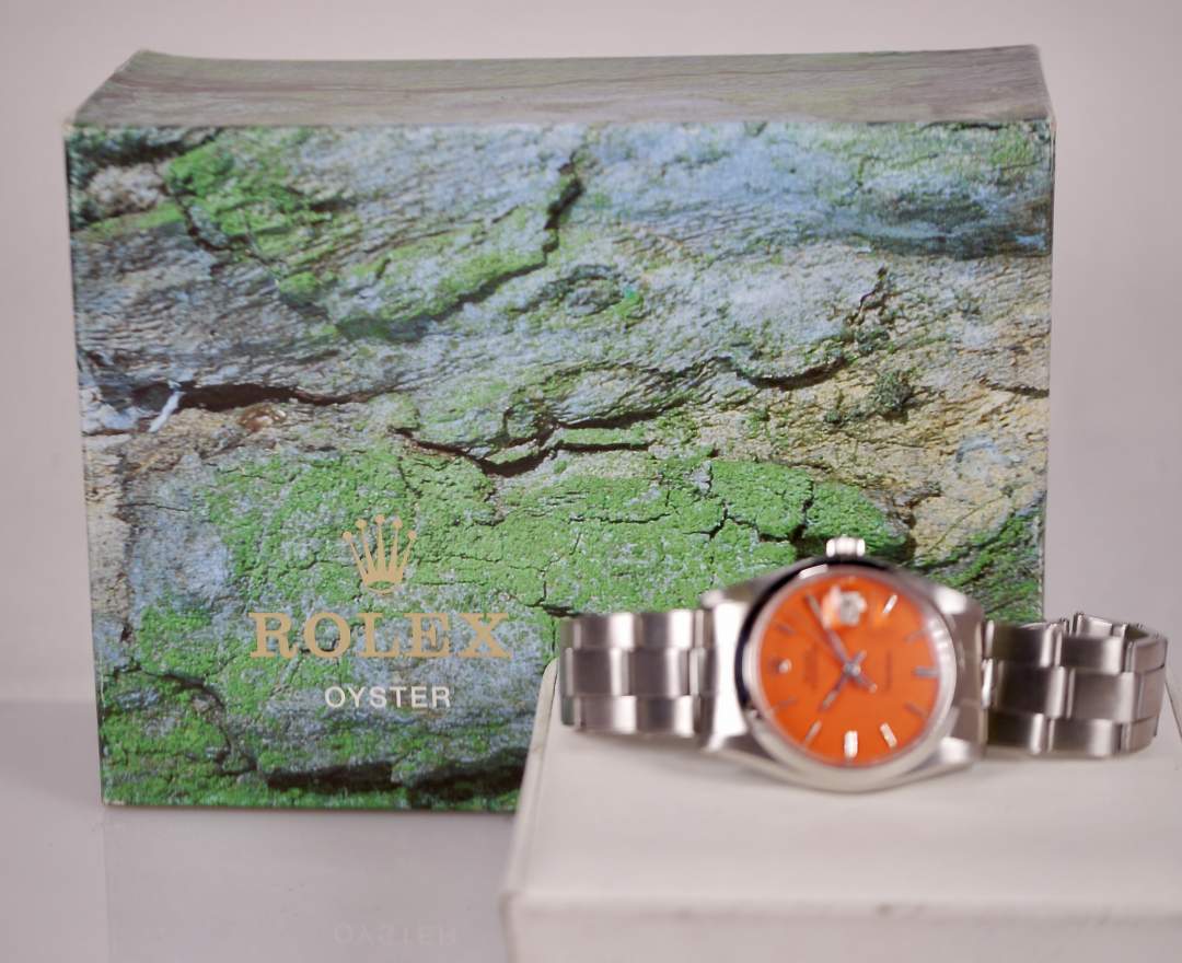 Rolex - Rolex Oysterdate Precision 6694 Orange 34mm 1974 inkl. Box