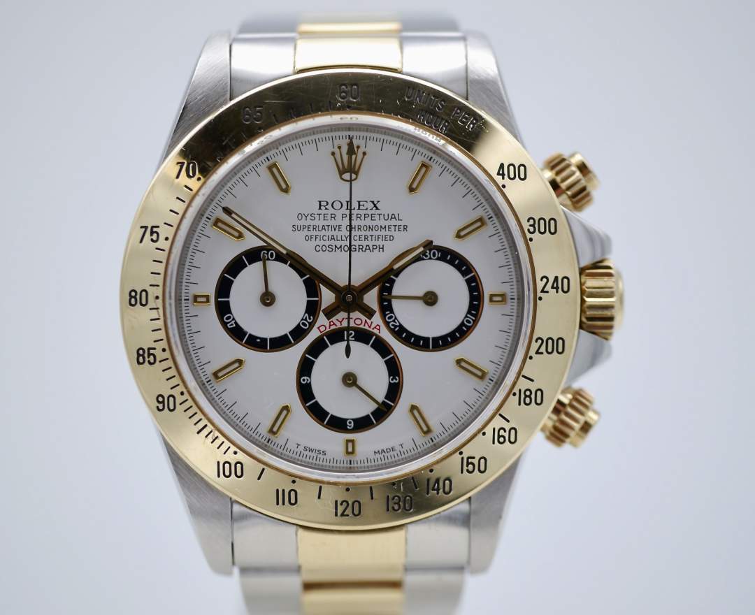 Rolex - Rolex Daytona 16523 Zenith inverted 6 1993 S Series 40mm inkl. Beschreibung & Transportetui