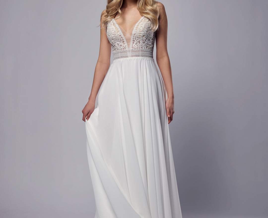Fashion Queen Bridal Brautkleid aus Chiffon
