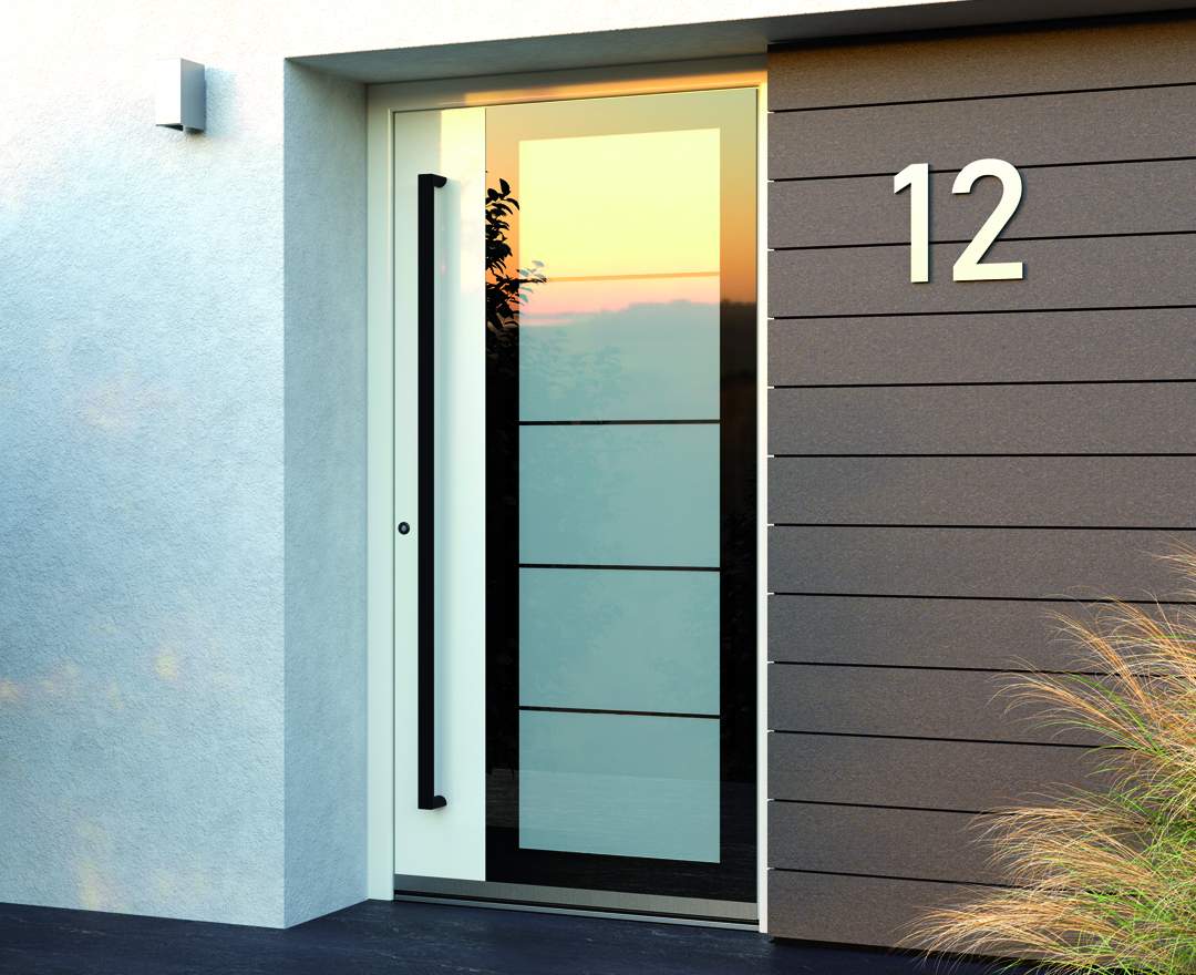 KLAUKE ALUMINIUM-HAUSTÜR - Glas und Aluminium KLAUKE ALUMINIUM-HAUSTÜR - Glas und Aluminium