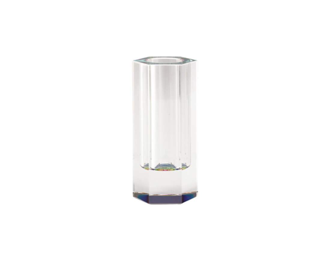 Giftcompany Kerzenhalter Kristallglas 6eckig