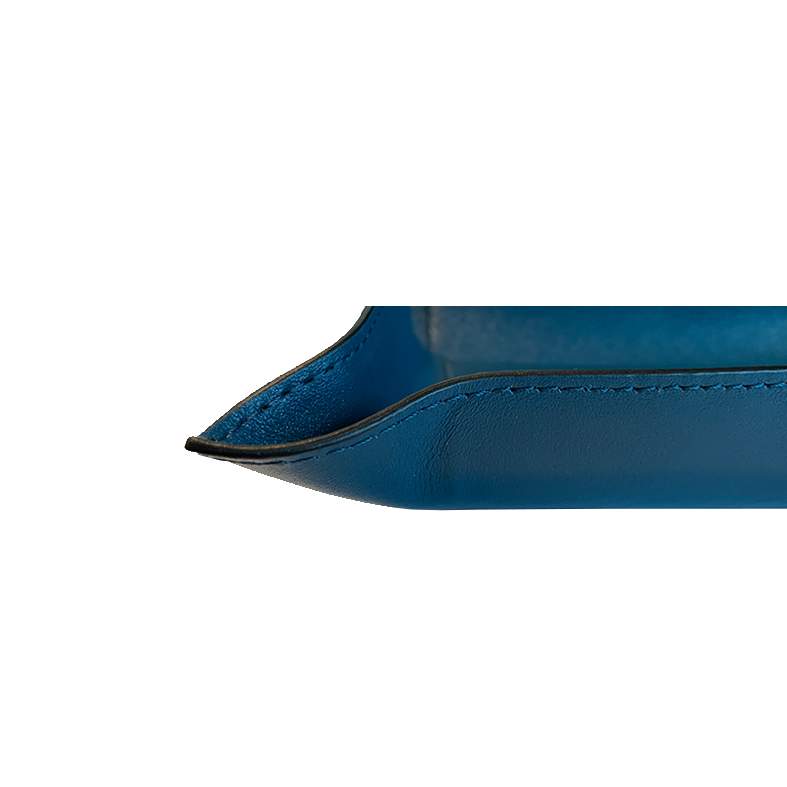 Giobagnara - Giobagnara, Jack Valet Tray Langrechteckig, Farbe Petrol Blue