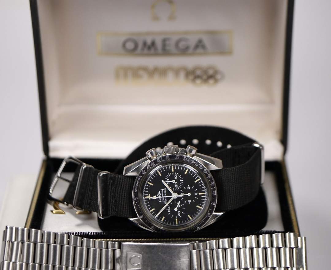 Omega Speedmaster Professional Moonwatch Premoon 1963 105.012-65 Cal. 321 42mm Inkl. Box & Steel Strap