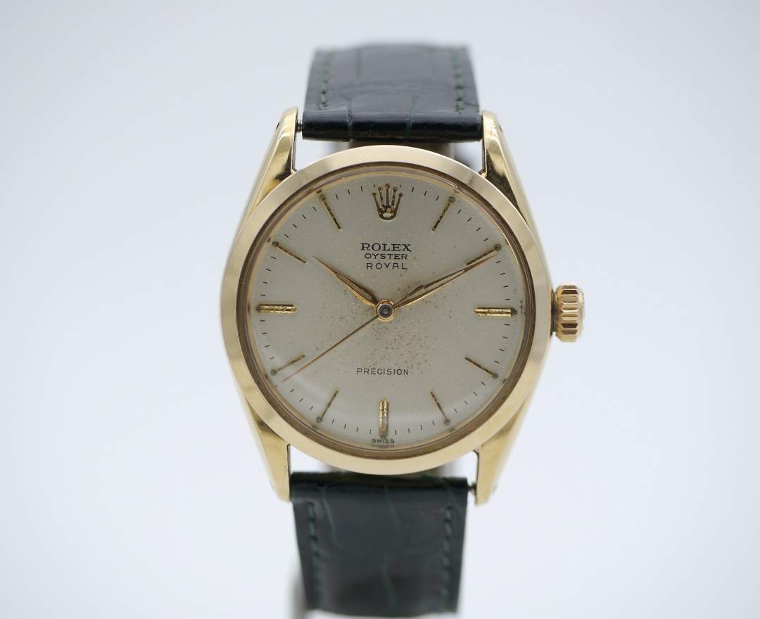 Rolex - Rolex Oyster Precision 34mm Gold Plated 6426 1960 inkl. Box