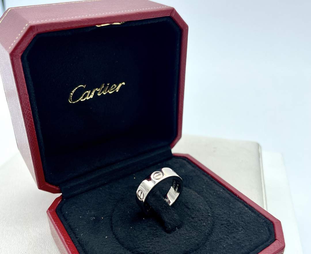 Cartier Cartier Love Ring Größe 51 Weißgold 750 inkl. Box & Zertifikat
