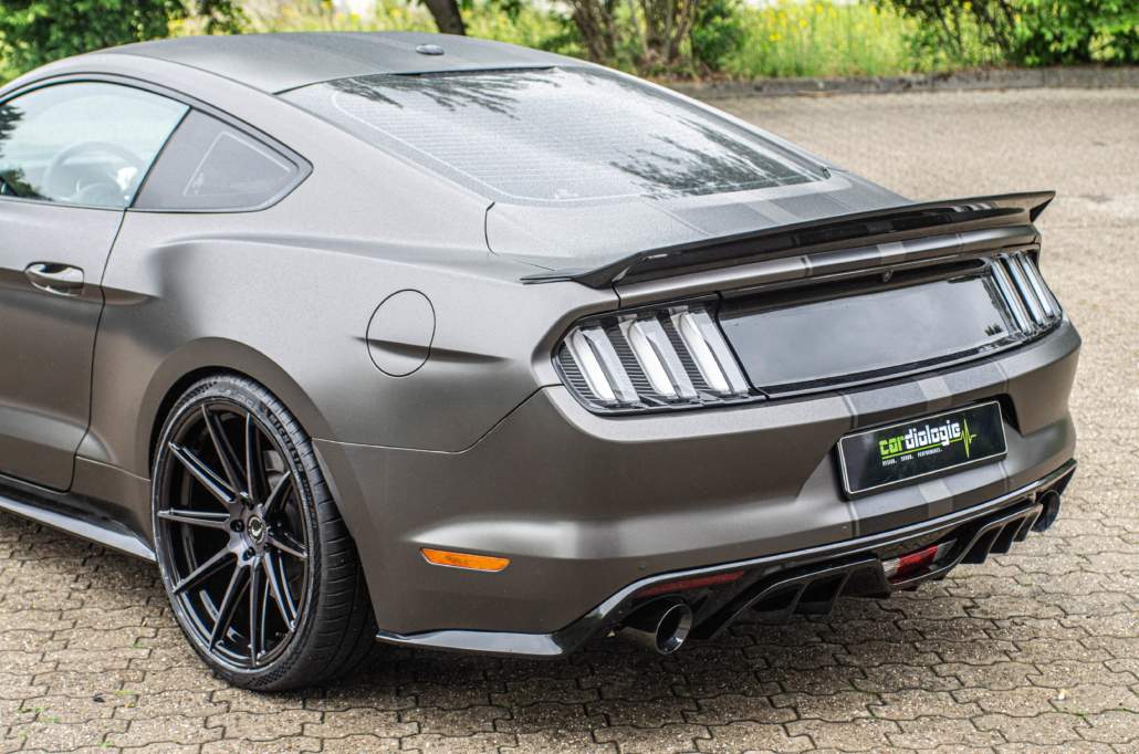 Abbes Ducktail Heckspoiler für Mustang 6 Vor-Facelift und Facelift