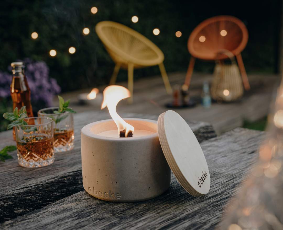 Beske-Manufaktur Solo - Betonfeuer der Beske Manufaktur - Ø 14cm Beske-Manufaktur Solo - Betonfeuer der Beske Manufaktur - Ø 14cm